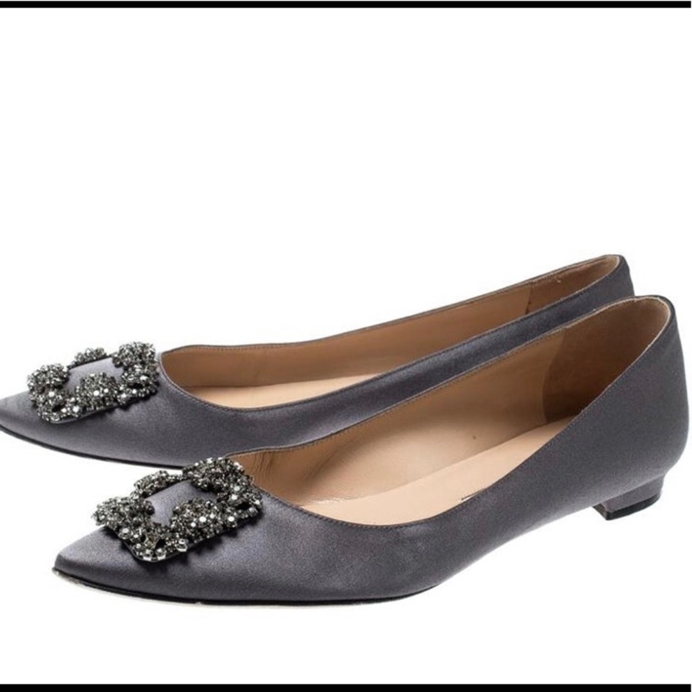 Manolo Blahnik style ballet flats